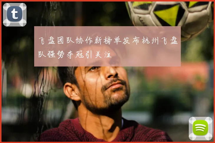 飞盘团队协作新榜单发布杭州飞盘队强势夺冠引关注